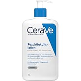 CeraVe Moisturizing lotion for dry to very dry skin, with 3 essential ceramides and hyaluron 1 l