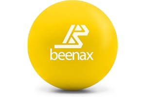 Beenax Massage Lacrosse Ball for Trigger Point, Muscle Knots, Deep Tissue, Myofascial Release, Yoga, Rehab, Physiotherapy - Pain Relief for Shoulders, Back, Neck, Foot, Body