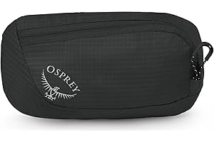 Osprey Pack Pocket Zippered Unisex Accessories - Outdoor Black O/S