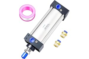 TAILONZ PNEUMATIC TAILONZ CILINDRO PNEUMATICO Angolo di rotazione pneumatico di 90 gradi, angolo di serraggio rotativo del cilindro di pressione inferiore, cilindro rotante di serraggio a pressione ACK25×90L