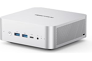 MINISFORUM AI Mini PC M1 Pro-285H con Procesador Intel Core Ultra 9 (16C/16T, hasta 5,4 GHz), Mini Ordenador Barebone DDR5 PCIe4.0 SSD, Cuatro Pantallas con HDMI 2.1/USB4/DP, 5 Puertos USB, WiFi 7
