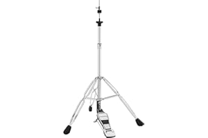 AKOZLIN Hi-Hat Stand Height Adjustable 28.7"-41" Hi Hat Cymbal Stand, Long Footboard and Double braced Legs