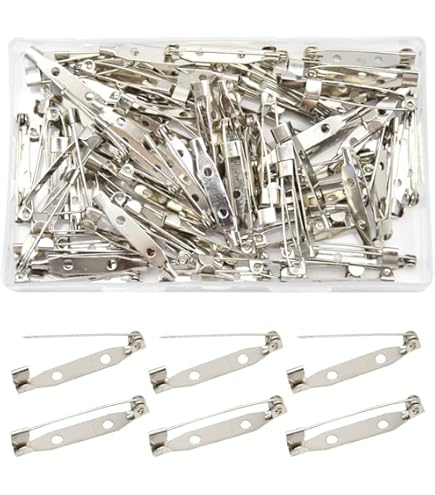 500 Spille Da Balia Colorate Per Cucito | Metalliche, A Forma Di Lampadina, Per Vestiti E Lavori A Maglia - Foto 3