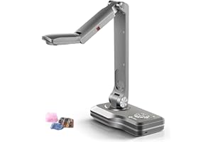 JOYUSING VGA/HDMI/USB 13 MP Telecamera e Visualizzatore di Documenti da 4K, Formato A3, Luce LED, per l'insegnamento Online, Conferenze Via Web, Demo dal Vivo, per Mac, Windows, Chromebook