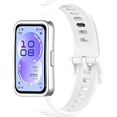 Coverzone Huawei Band 11 ile Uyumlu Kordon, Silikon Akıllı Saat Kayışı, Ayarlanabilir Spor Saat Kordonu, Yumuşak Terletmeyen 