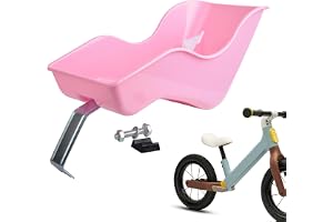 Mini Doll Cycle Seat, Mini Doll Cycle Seat Rosa krokband | Dekorativ cykelsits för dockleksaker, gosedjur, födelsedagar, helg
