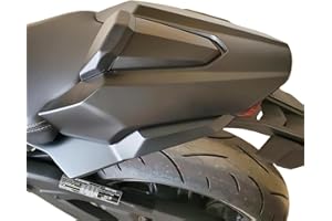 LoraBaber Asiento de la Motocicleta Cubierta del Asiento Trasero Capucha Solo Asiento Capucha para CB650R 2019 2020 CBR650R CB650R CB 650r CBR 650R (Negro Mate)