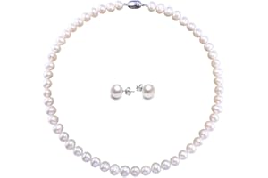 VIKI LYNN pearl necklace with freshwater cultured pearls