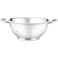Stainless Steel Collection Colander, Stainless Steel, Silver, 1-Pack