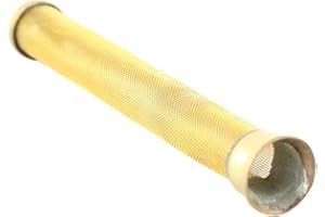 BISOMO Filtre à tuyau montant, tamis en laiton, robinet de carburant pour Simson, en laiton