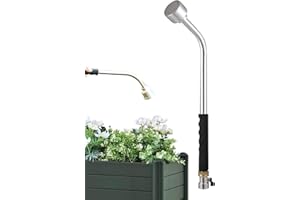 Teksome Varita de riego de jardín, Lanza de riego en Aerosol | Varita de riego para Manguera de jardín - Varita de riego de Lluvia Reutilizable, Vara rociadora de Manguera de jardín para riego