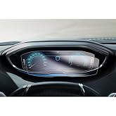 Mobilite Peugeot ile uyumlu 3008-5008 2016-2024 Model Direksiyon Arkası G&ouml;sterge Panel 9H Nano Ekran Koruyucu