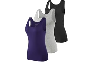 Vislivin Camisetas sin Mangas Casuales elásticas Supersoft Camisole para Mujer