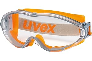 uvex Ultrasonic Supravision Excellence Okulary ochronne - przezroczyste/szaro-pomarańczowe