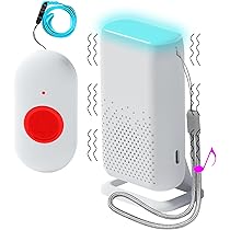 Cercapersone WiFi Per Anziani - Con App Tuya E 2 Pulsanti Chiamata - Monitoraggio Remoto