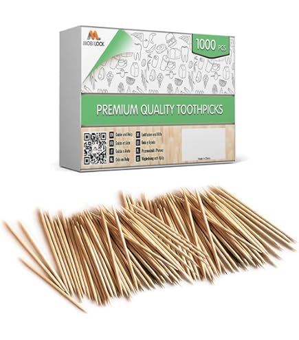 Lot De 3 Distributeurs De Cure-Dents Voyage + 150 Cure-Dents En Bambou – Portable & Écologique