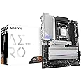 Gigabyte B650 AERO G Motherboard - Supports AMD Ryzen 8000 CPUs, up to 8000MHz DDR5 (OC), 1xPCIe 5.0 + 2xPCIe 4.0 M.2, Wi-Fi 6E, 2.5GbE LAN, USB 3.2 Gen 2