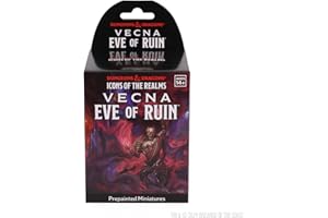 WizKids D&D Icons of The Realms: Vecna: Eve of Ruin - Booster singolo | Figure di Dungeons and Dragons | Pre-Painted | Blind Box