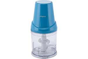 Tognana Iridea, Tritatutto Elettrico 4 lame 0,5 L e 1 velocità, Plastica-Acciaio Inox, Carta da zucchero