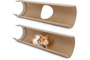 Niteangel Creativo e componibile, tunnel per criceti, fai da te e costruisci una tana tubolare unica come nascondiglio per animali di piccole dimensioni come criceti, topi, gerbilli e topi (set mezzo