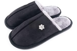 R-ISLAND Pantuflas hombre,Zapatillas de estar por casa,Zapatillas de invierno,Comodo y Ligero,Genial para casa
