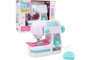MAGT Sewing Machine Toy, Electric Medium Size Sewing Machine Toys Educational Interesting Toy for Kids Girls Children