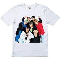 MG Brand Unisex Dri-Fit/Cotton Round Neck Half Sleeve BTS BANGATON Boys Tshirt MG-D259