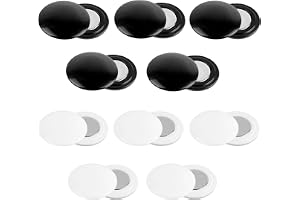 Nexlynk 10 par magnetiska racerhaklappsklämmor, maratonloppsnummerhållare med stark magnet, fästklämmor för löpare, triathlon, cykling, fälttävlingar (vit och
