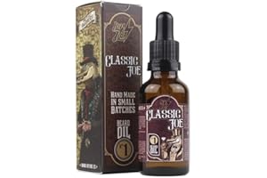HEY JOE! - Olio Per La Barba No.1 Classic Joe | Olio Per La Barba Da Uomo Naturale E Rinfrescante Al Profumo Di Lavanda - Cura Della Barba Per Barbe Sane - Olio Per La Barba 30ml