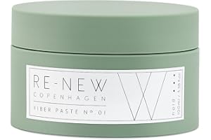 ‎RE-NEW COPENHAGEN Re-New Copenhagen Fiber Paste Haarwachs 100ml | Vegan Hair Styling Wax | Haarwachs Männer | Unisex Haarstyling Produkte | Haarwax Stylingprodukt Für Viel Textur Und Mattes Finish