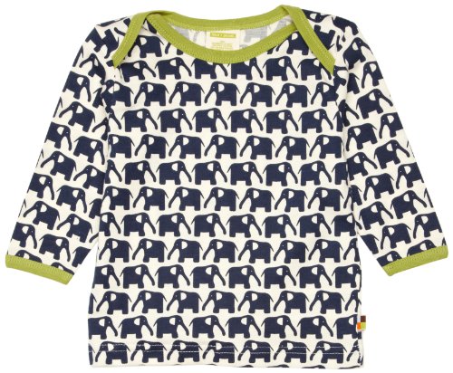 Loud + Proud Unisex - Baby Sweatshirt 205, Gr. 98/104, Blau (Marine)