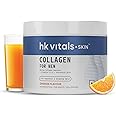 HealthKart hk vitals Marine Collagen for Men Supplement (Orange, 100g) | Vitamin C, E, Sodium Hyaluronate | For Youthful & Glowing Skin