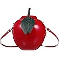 VALICLUD Apple handbag Apple crossbody bag Funky unique handbag Vegan handbag Fruit Accessories Apple lover Festival fashion