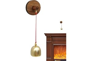 POVANJER Türklingel Für Eingang Dekoration Türklingel Aus Metal Ladenbesitzer Glocke Zum Öffnen Der Tür Retro Wandmontierte Türglocke Ladenglocke Türklingel Selbstklebendes Einzigartiges Vintage Windspiel