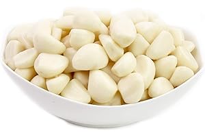 DELI MED Sweet Garlic Cloves in Brine - 1Kg Bag (Drained Weight)