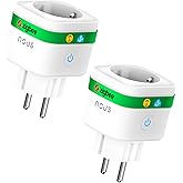 NOUS A7Z ZigBee Smart Steckdose mit Energieüberwachung, 16A, App- & Sprachsteuerung, Zeitplan & Timer, Kompatibel mit Alexa,