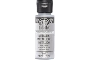FolkArt Acrylic Paint, Silver Anniversary, 2 oz