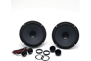 Hertz K 165 – Kit Altoparlanti 2 Vie Serie Uno con Woofer da 165 mm, Tweeter da 24 mm e Crossover Integrato, 300W Peak, 4 Ohm