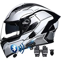 BT Klapphelm Mit Bluetooth - Motorradhelm ECE Genehmigt