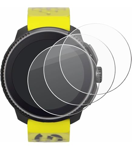 apgo 3x Hydrogel Ultra-Clear Screen Protector per Suunto
