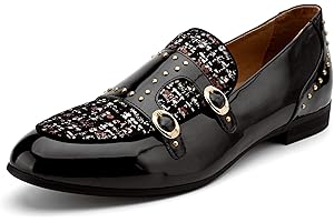 MEIJIANA Scarpe Casual da Uomo in Ecopelle Scarpe Mocassino Scarpe Formali da Uomo Mocassini