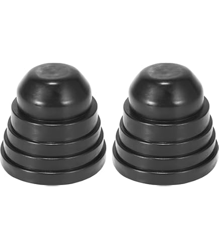 YOSADIER Staubschutzhaube Autolampen - Gummi Abdeckkappe Für Scheinwerfer Schwarz