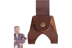 Fulenyi Funda de Hacha para cinturón, Cubierta de Cabeza de Hacha | Funda y Protector para Hacha | Cubierta para Cabeza de Hacha pequeña, Cubierta y Protector para Hacha, Espesar, Hebilla de Metal