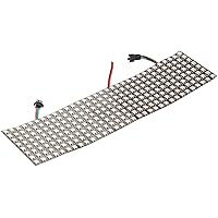 AZDelivery WS2812B Matrix LED Module RGB Customisable Individually Addressable WS2811 WS2812 IC LED Pixel Panel with a Matrix