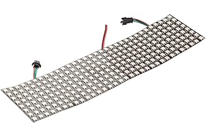 AZDelivery WS2812B Matrix LED moduł RGB z możliwością indywidualnego adresowania WS2811 WS2812 IC LED Pixel Panel z matrycą i obsługą RGB