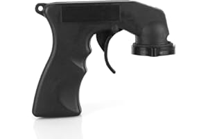 Fydun Lackpflege Sprühpistolen Griff, Spray Adapter Aerosol Sprühdosen Handgriff Mit Full Grip Trigger Verschlusskragen Autopflege Tragbare Pistolengriff