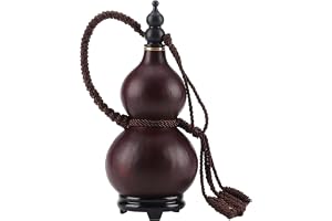 Höftvattenflaska, Ren Naturlig Kalebassflaska, Bivax Läckagesäker, Bärbar Vattenflaska För Kalebass Utomhus, För Camping Eller Inomhusdekoration(Size:20cm)