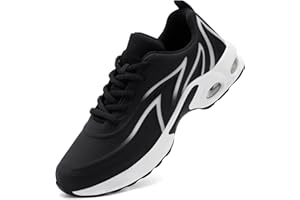 MaxMuxun Baskets Running Femme Chaussure de Course Mode Fitness Air Baskets Athlétique Respirantes Multisport Outdoor Sport Training