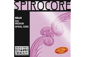 THOMASTIK-INFELD Cordes Thomastik Violoncelle Spirocore Noyau spirale Do Chrome filé. 4/4; Souple