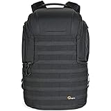 Lowepro ProTactic 450 AW II Black Pro Modular Backpack with All Weather Cover for Laptop Up to 15 Inch, Tablet, Canon/Sony Al